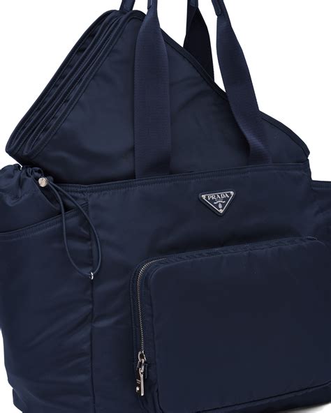 prada re-nylon baby bag|Prada re nylon bottle holder.